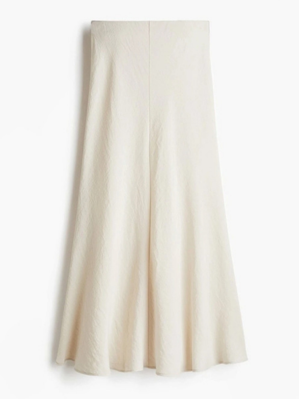 H&M Linen Like Slip Skirt Maxi Skirt